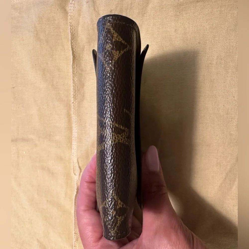 Louis Vuitton Brown Monogram Trifold Wallet - Picture 10 of 12